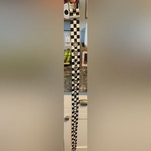 Brand new checkered belt - never worn - 40 inches - large